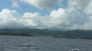Approaching Port Antonio Jamaica